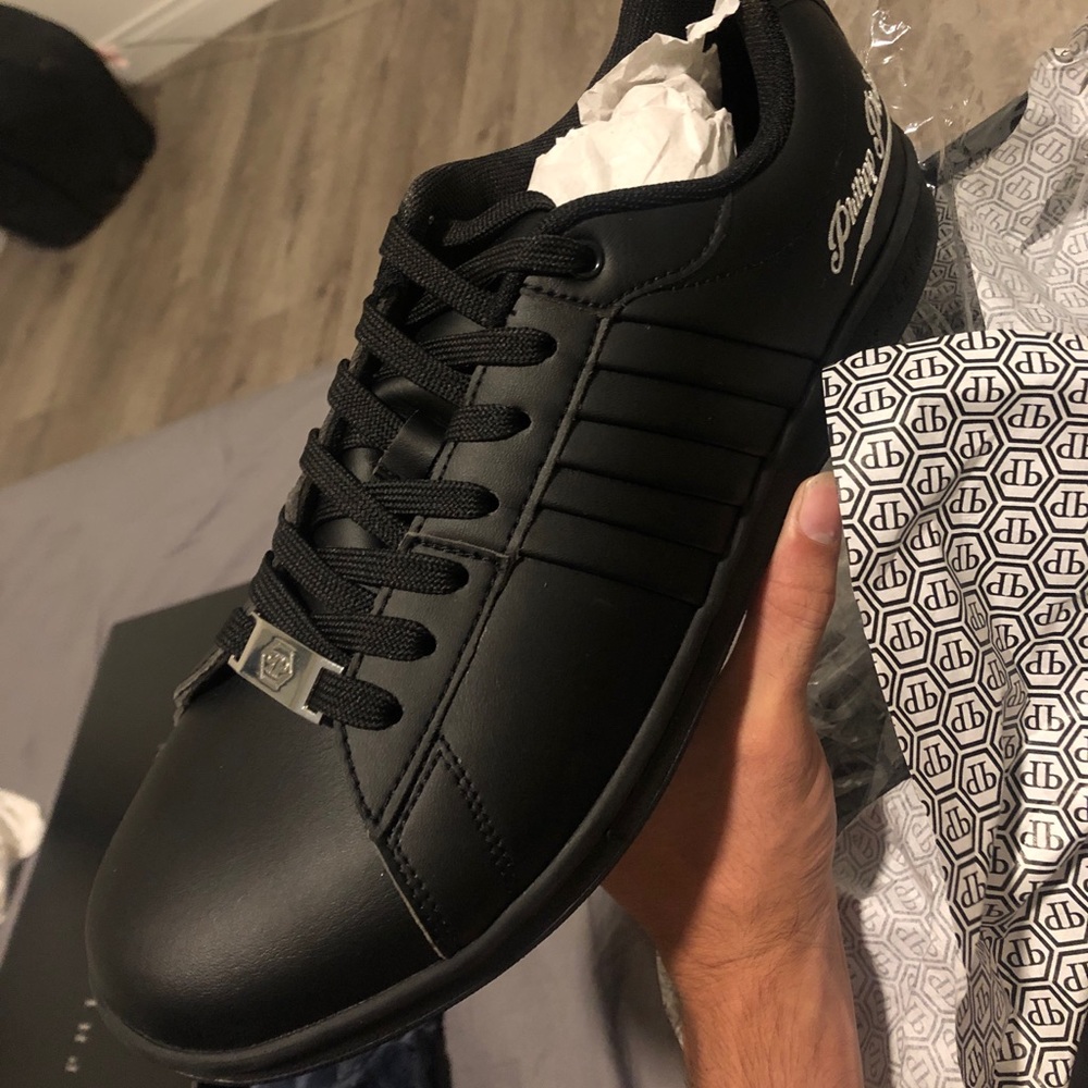 Philipp Plien black sneakers. Brand new.